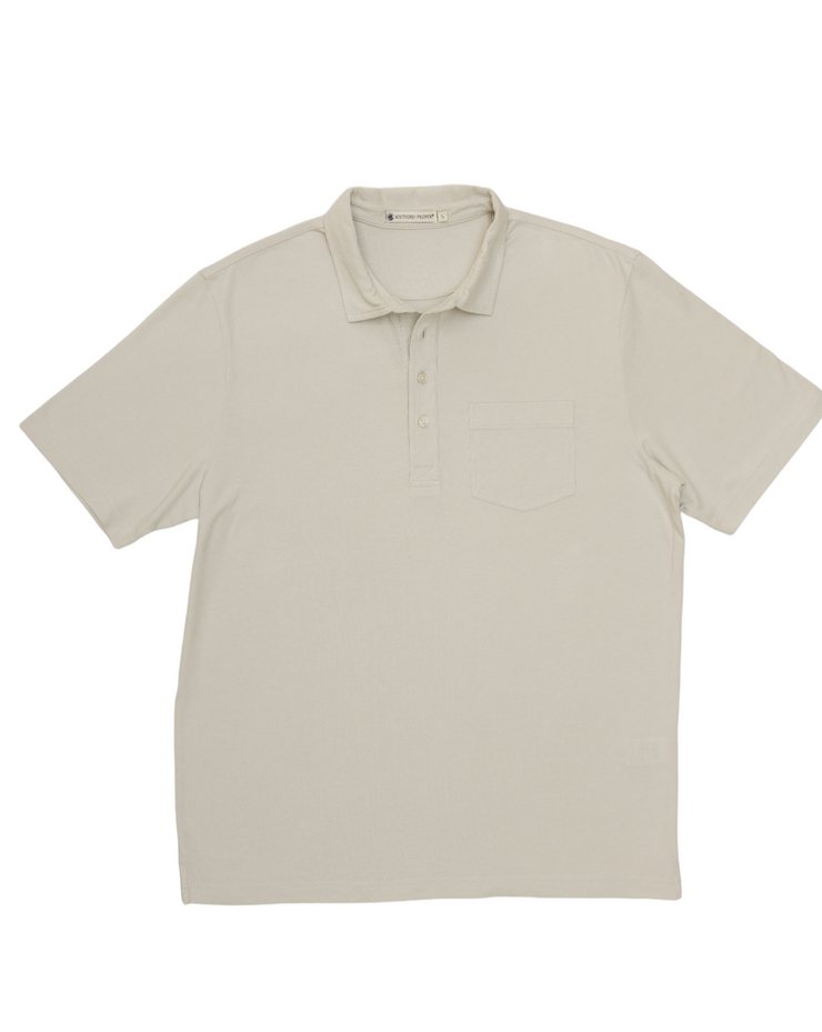 A men's Magnolia Polo shirt on a white background.