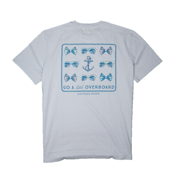 A Southern Proper Short Sleeve Tee: Go a Little Overboard with a blue anchor on it.