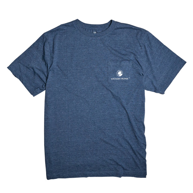 A Southern Born SS Tee with a white printed logo on the front.
