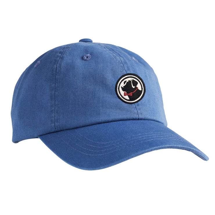 A Frat Hat: Blue with a black dog on it, perfect for a casual day out in the sun.