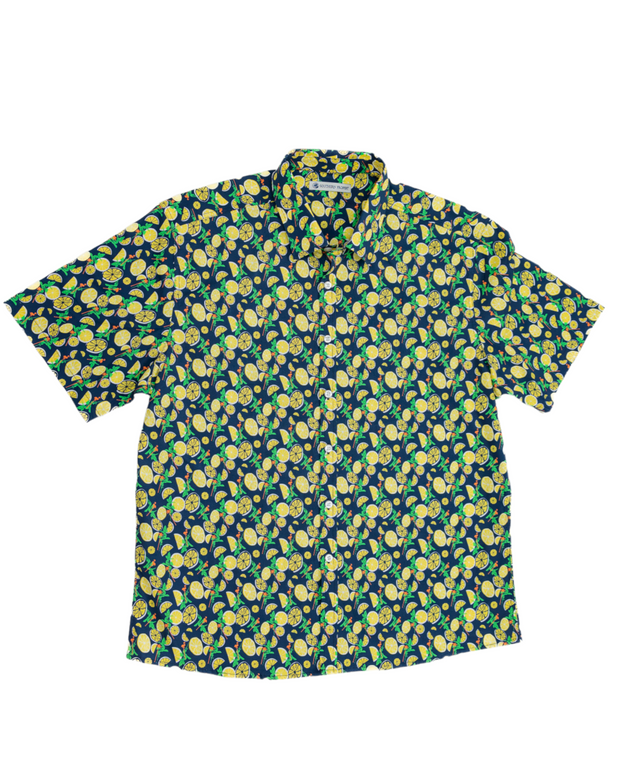 Tailored fit Hawaiian Just Add Lemons shirts.