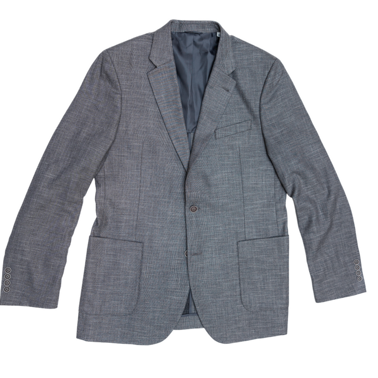A Gentleman's Jacket: Jackson featuring contrast details on a white background.