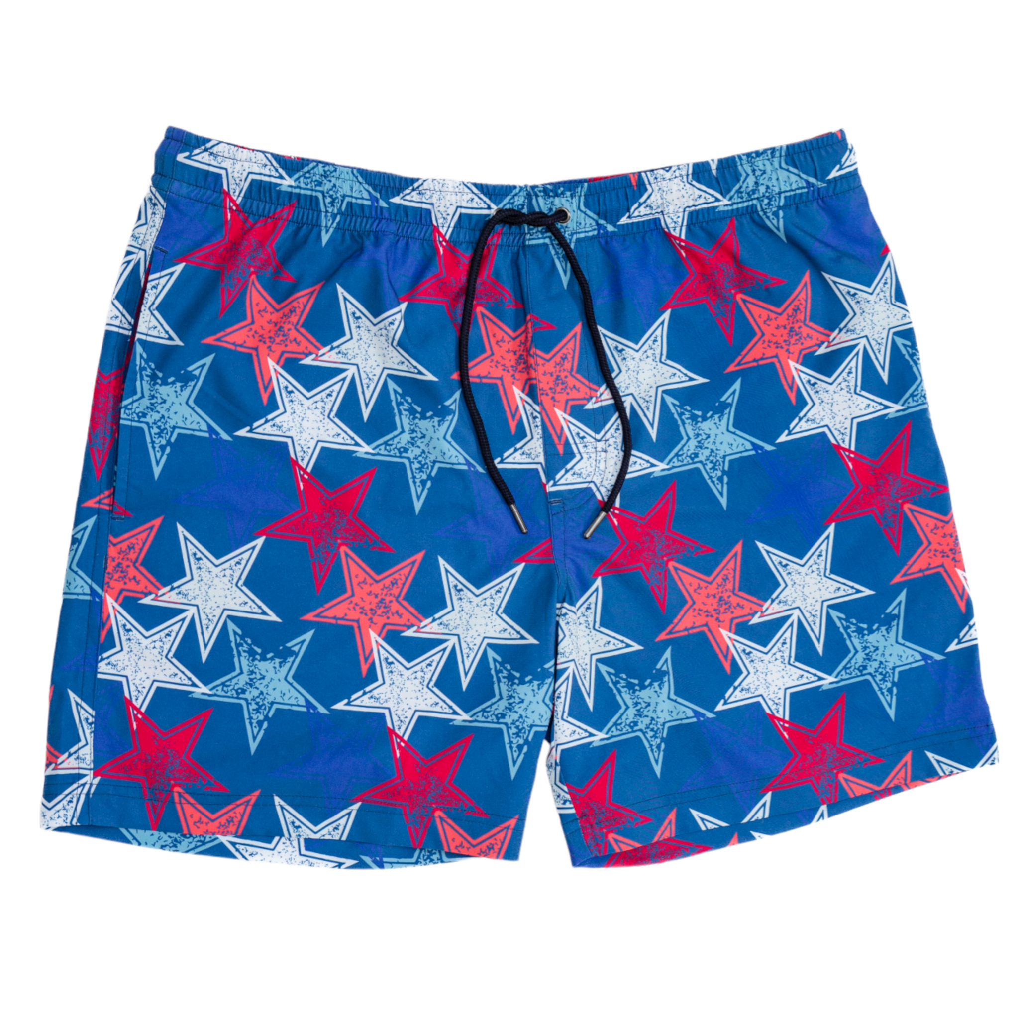 Vintage Stars Swim: Proper Navy