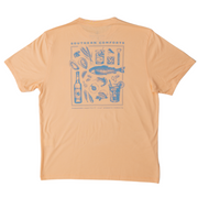 Southern Comforts SS Tee: Apricot