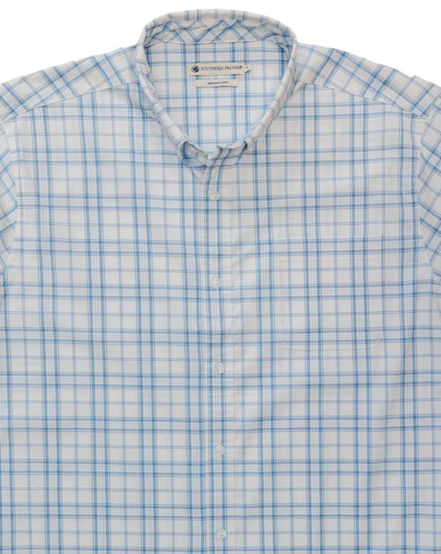 A tailored fit Royal Woven Shirt on a white background.