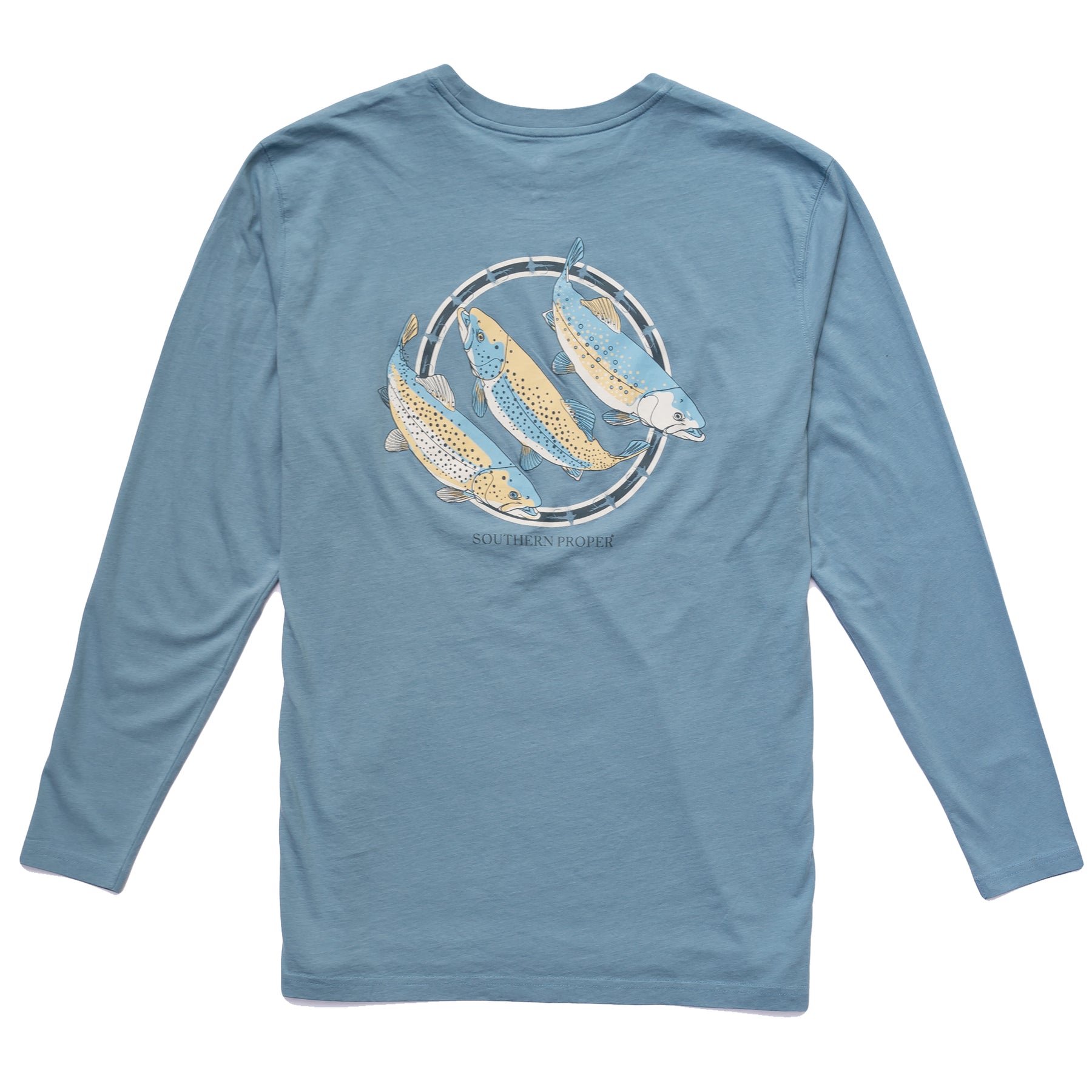 Trout Trio LS Tee | Southern Proper