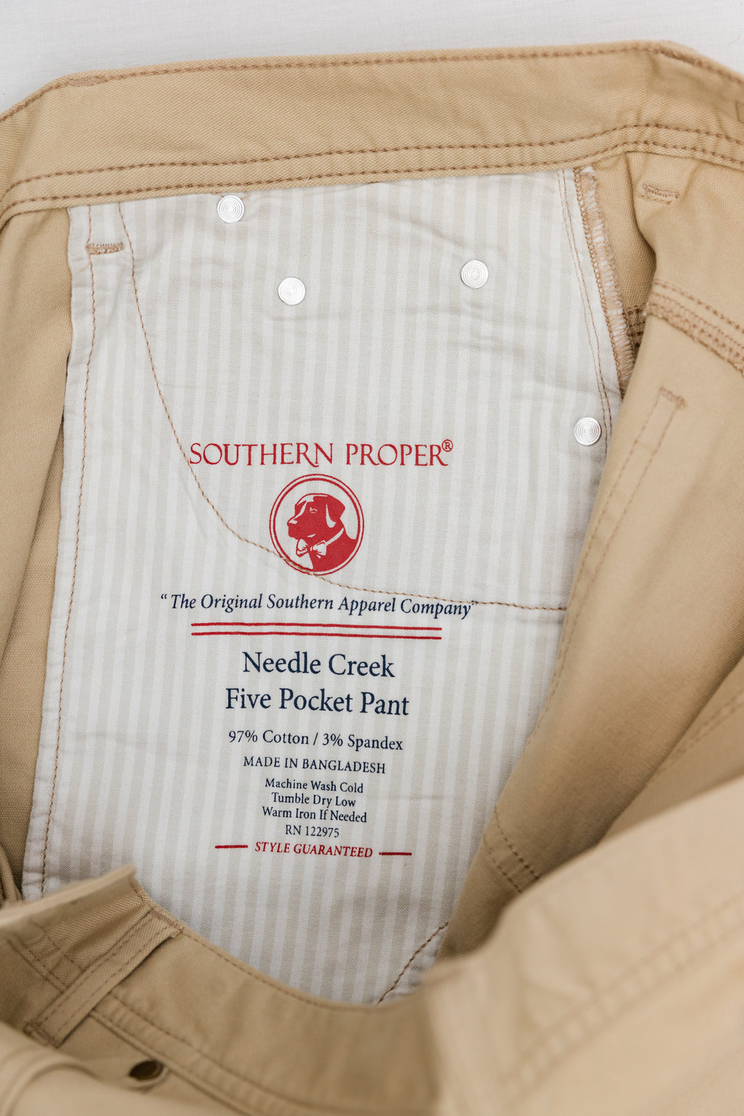Needle Creek Five Pocket Pant | Southern Proper