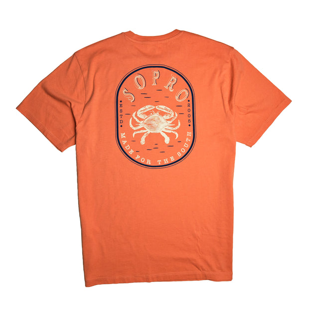 A SoPro Crab SS Tee featuring a crab design.