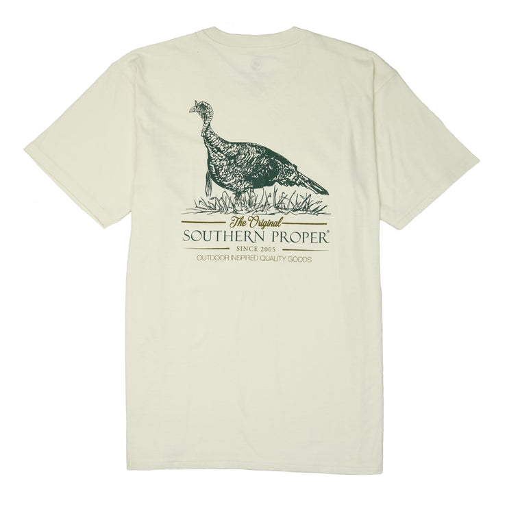 Southern Proper - Quality Goods Tee: Papyrus
