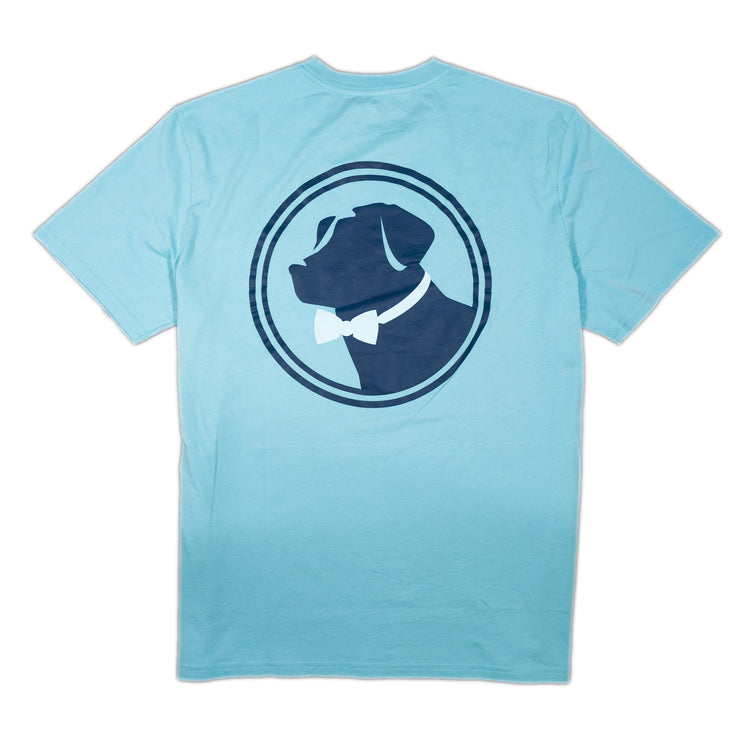 An Original Logo SS Tee with a dog's head on it.