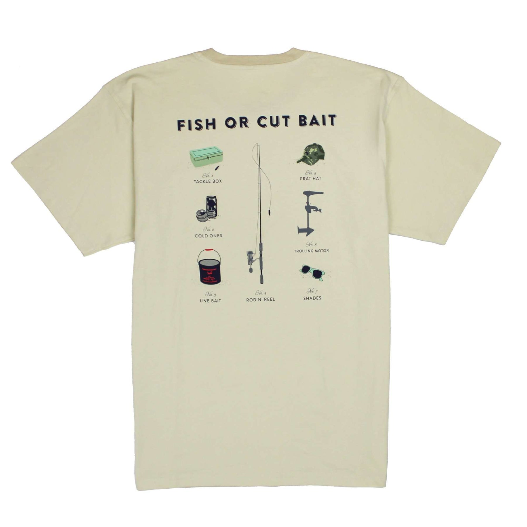 Fish Or Cut Bait Tee: Grits