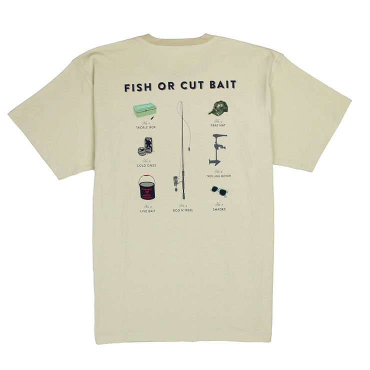Southern Proper - Fish Or Cut Bait Tee: Grits