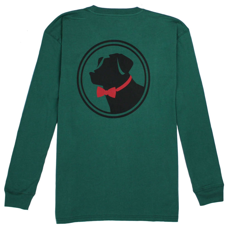 Southern Proper - Original Logo Long Sleeve Tee: Moss