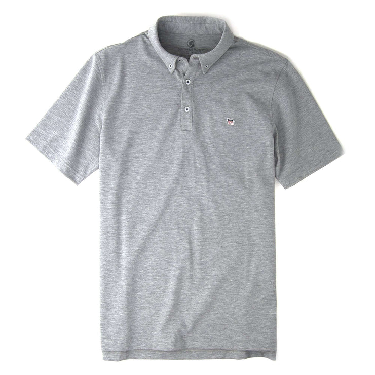 Southern Proper - Party Animal Polo: Heather Grey