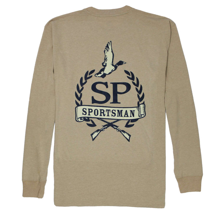 Southern Proper - Proper Sportsman Long Sleeve Tee: Heather Dove