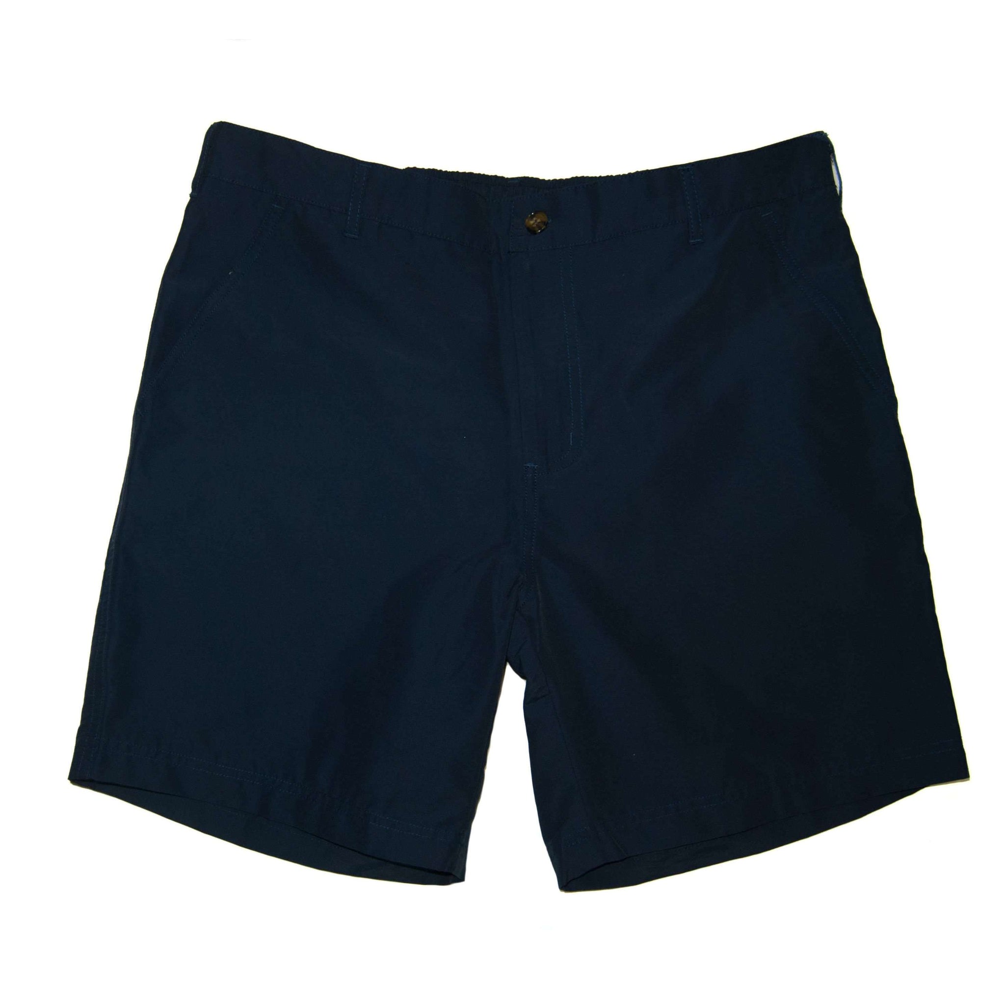 River Hybrid Short: Navy Blue